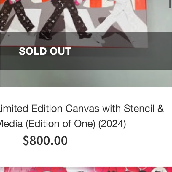 💎1 of 1💎Limited Edition the ⭐️ONLY⭐️1 of 1! Print By DEATH NYC W/COA - Picture 3 of 5